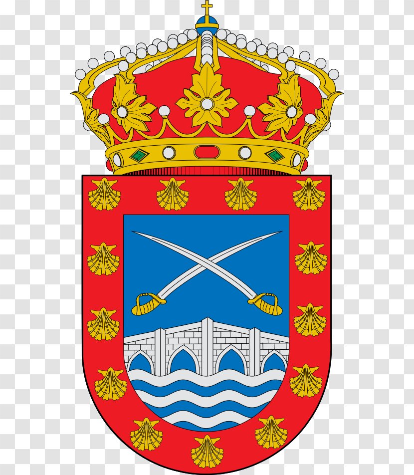 A Illa De Arousa Escutcheon Coat Of Arms Blazon Crest - Crown Transparent PNG