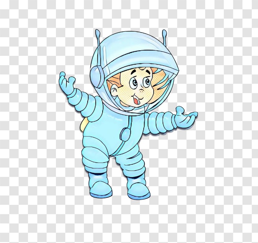 Astronaut Cartoon - Smile - Child Transparent PNG