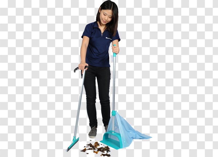 Cleaning Dustpan Mop Janitor Floor - Sweep The Dust Transparent PNG