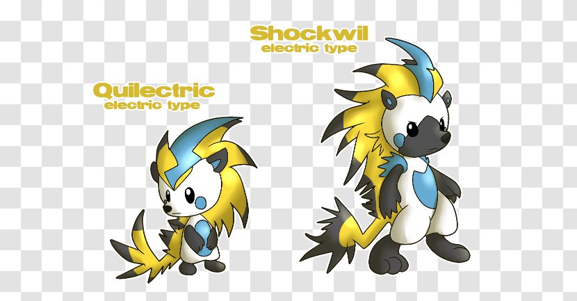 Pikachu Pokémon Types X And Y Trading Card Game - Carnivoran - Electric Wolf Pokemon Transparent PNG