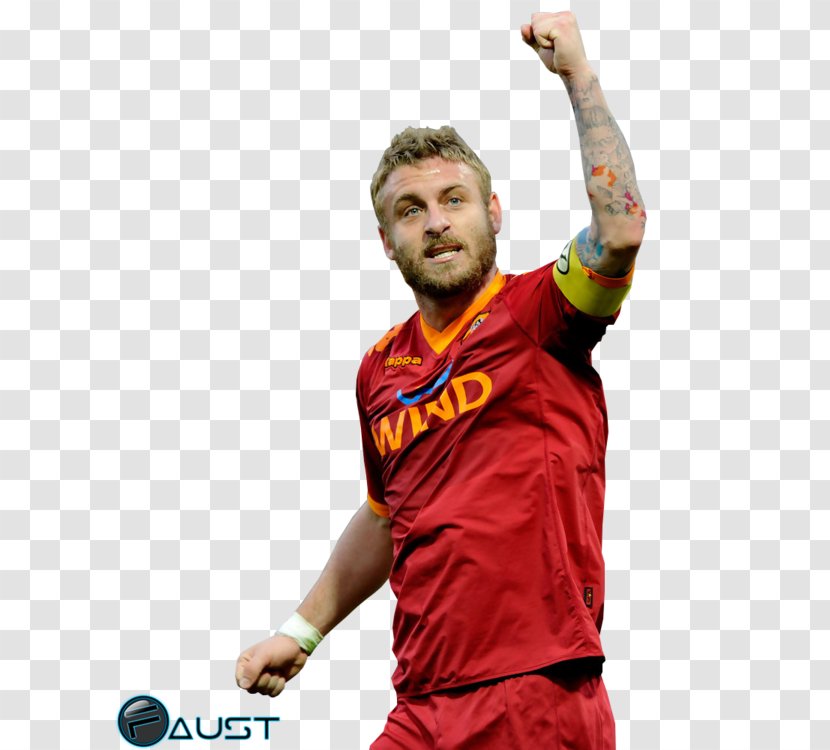 Daniele De Rossi A.S. Roma Soccer Player Tattoo Football Transparent PNG