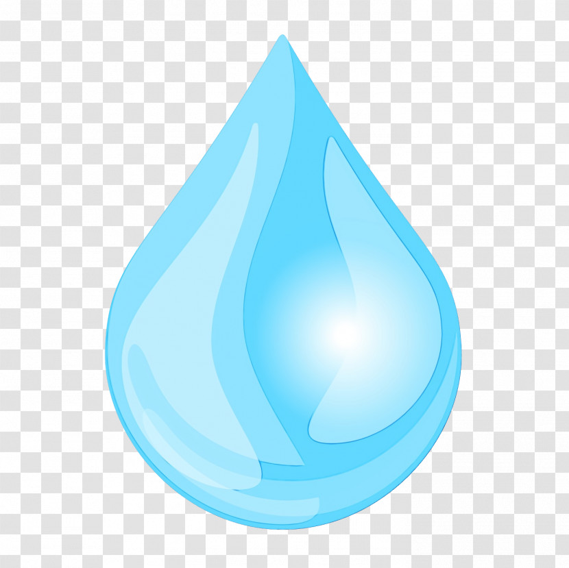 Water Font Turquoise Transparent PNG