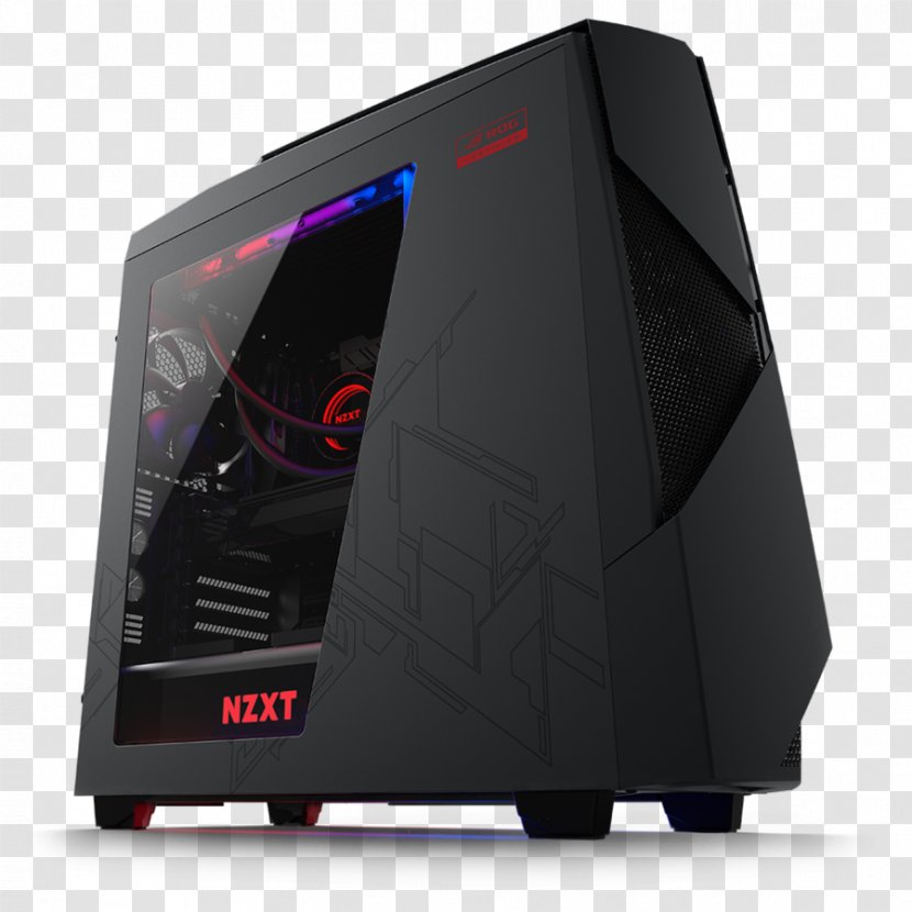 Computer Cases & Housings Power Supply Unit Nzxt Republic Of Gamers ATX - Cooling - Case Pc Transparent PNG