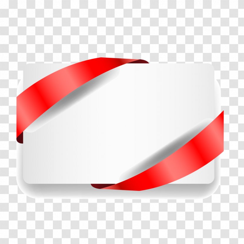 Red High-grade Ribbon - Gratis - Product Transparent PNG