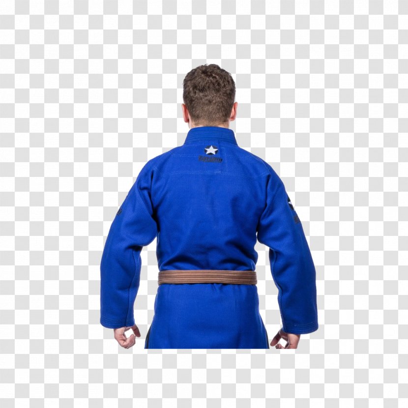 Brazilian Jiu-jitsu Gi Blue Jujutsu Dobok - Sleeve - Sports Uniform Transparent PNG