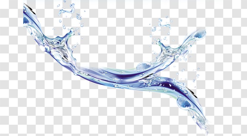 Water Blue Drop - Gratis Transparent PNG