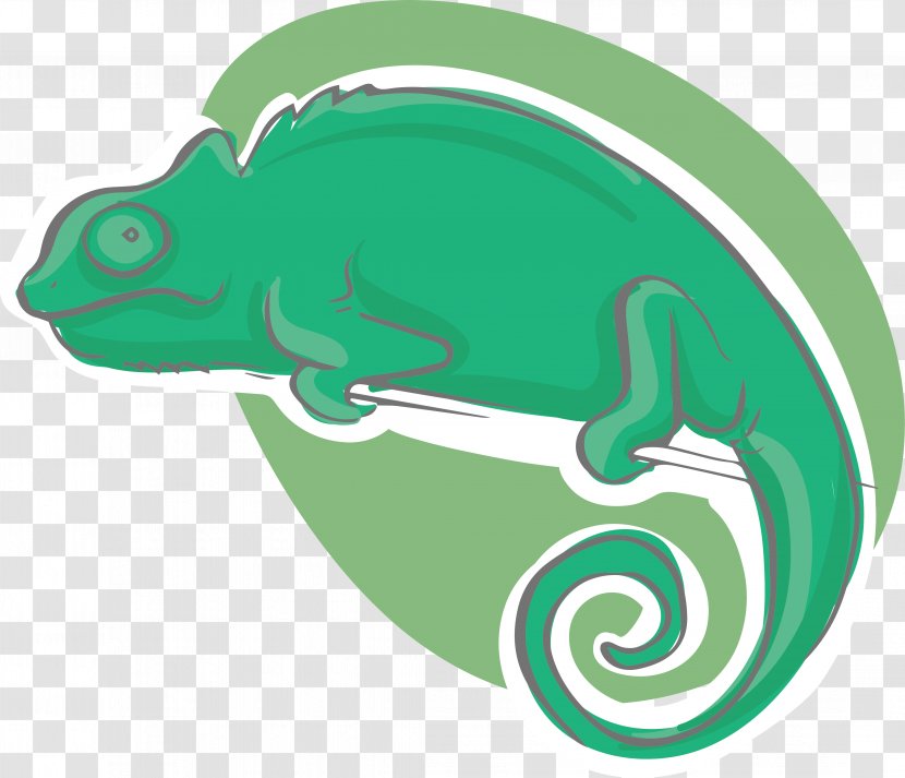 Chameleons Reptile Cartoon Icon - Chameleon Design Transparent PNG