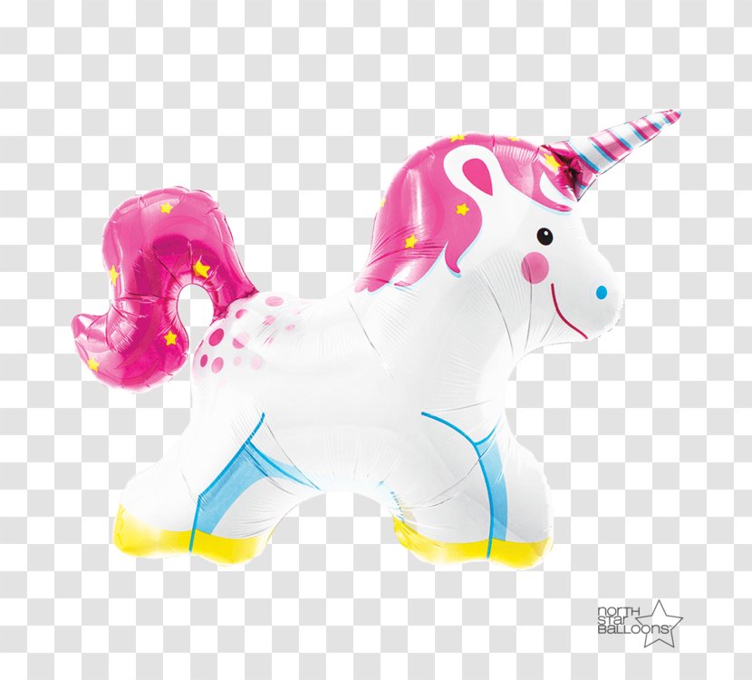 Mylar Balloon Unicorn Party Birthday - Ear Transparent PNG