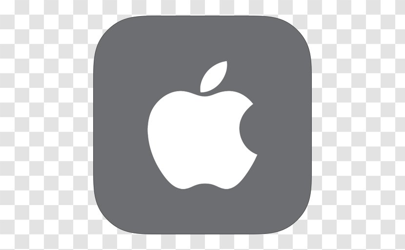 IPhone Apple Icon Image Format App Store - Black - OS7 Style Metro UI Transparent PNG