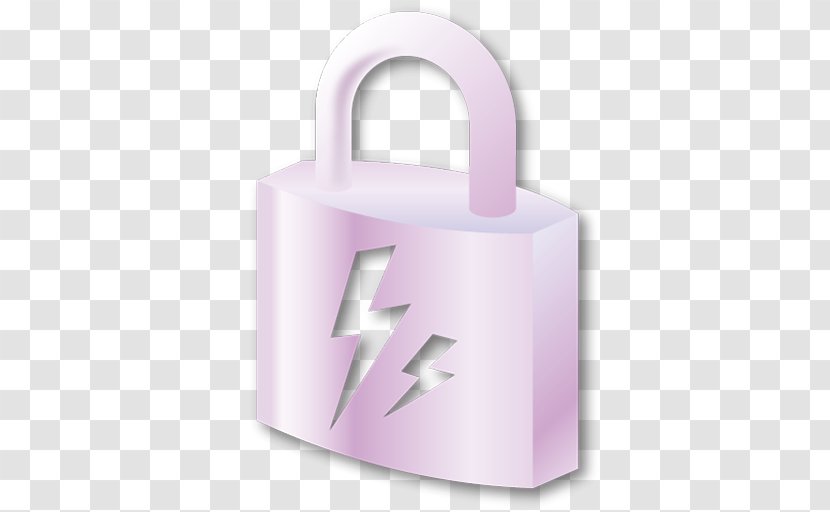 Lock Pink M Brand - Design Transparent PNG
