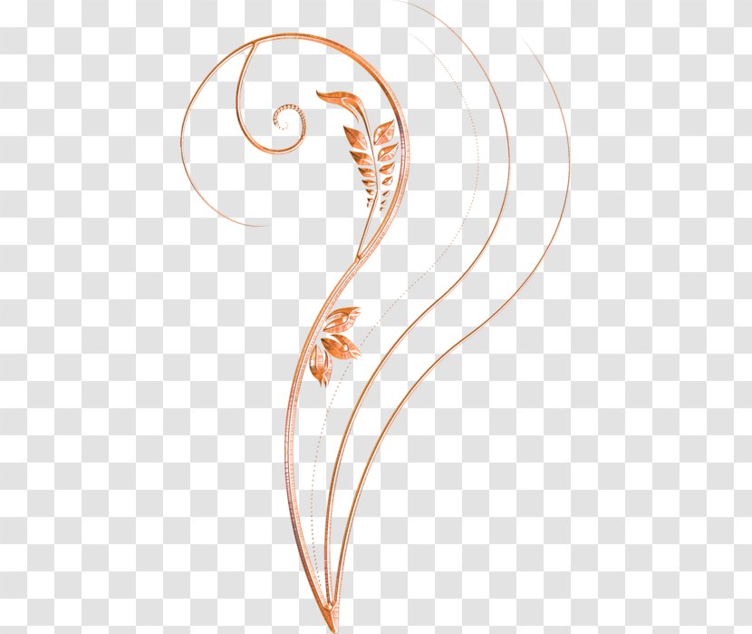Feather Body Jewellery Line Ear Font Transparent PNG