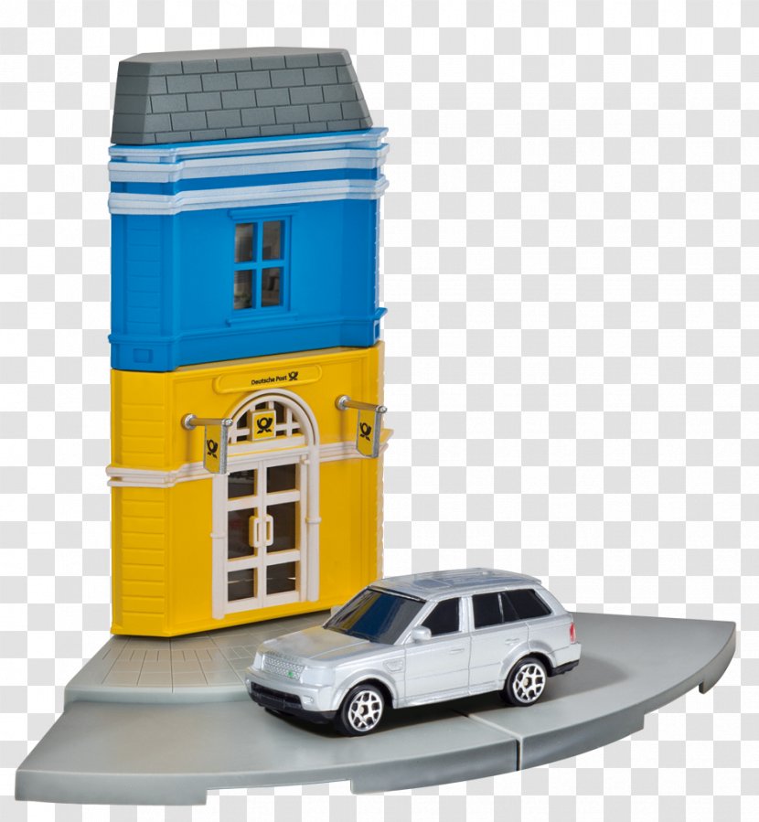 Herpa Car Post Office Land Rover Building - Motor Vehicle Transparent PNG