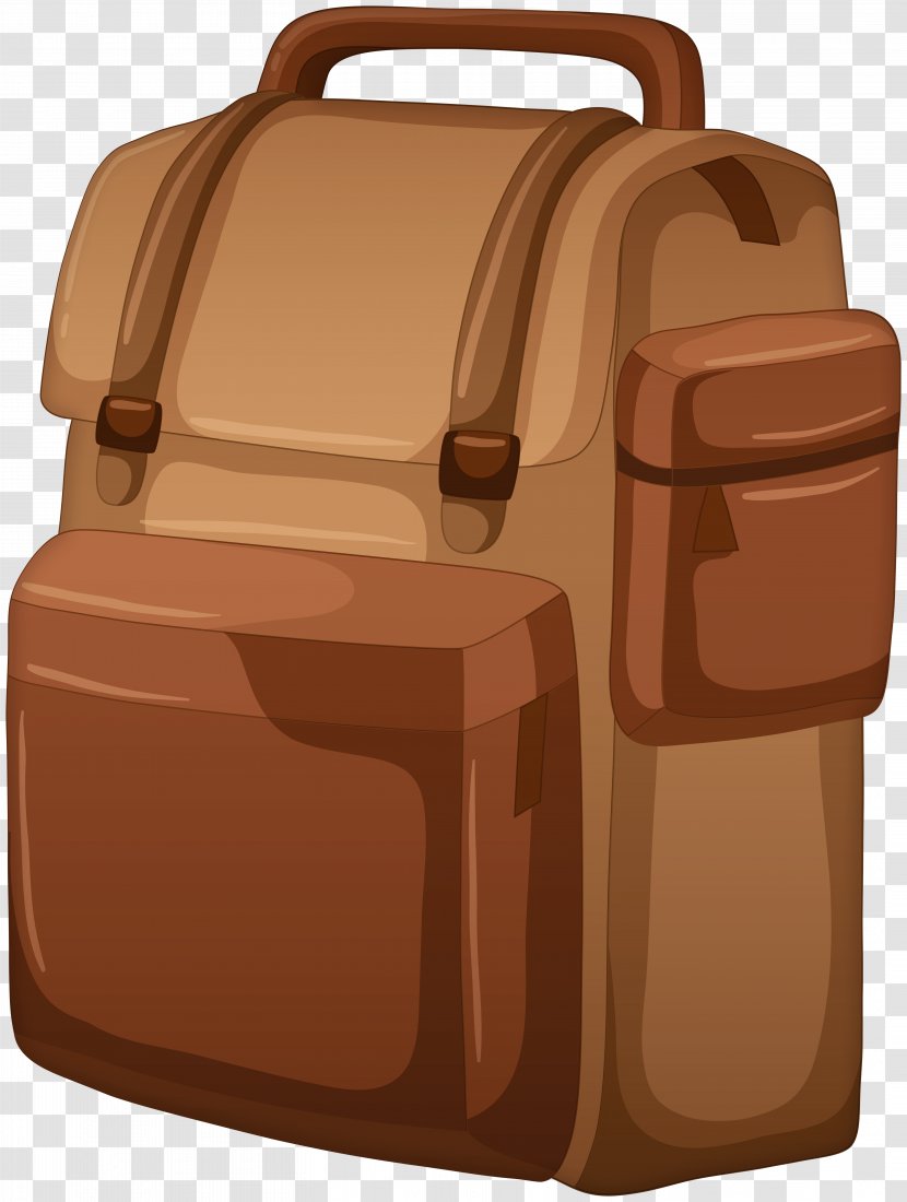 Bag Backpack Clip Art Image Illustration Transparent PNG