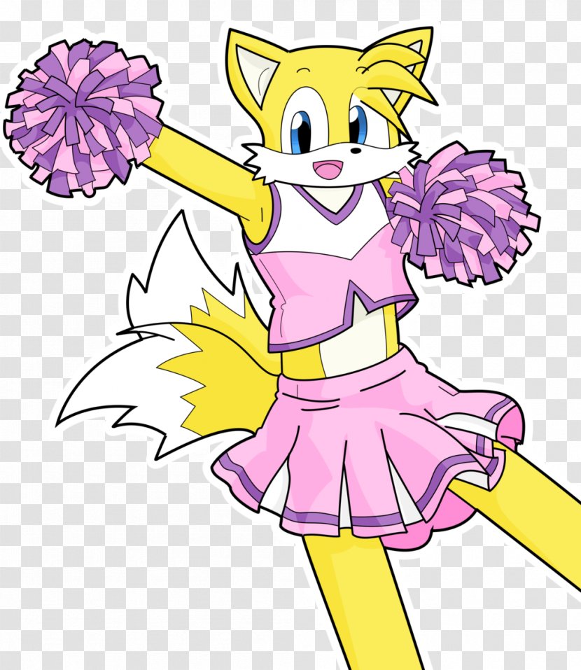 Tails Sonic Chaos Cheerleading Uniforms The Hedgehog - Art Transparent PNG
