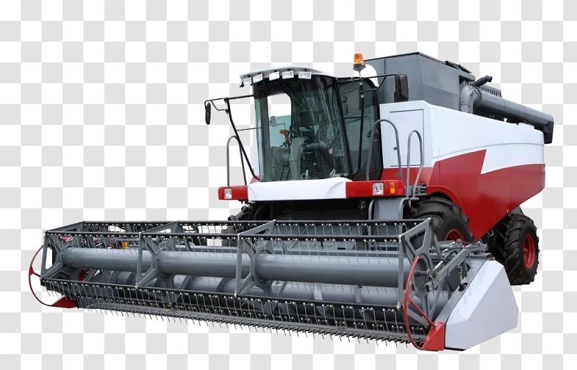 Combine Harvester King Agriculture - Manufacturing - Tractor Transparent PNG