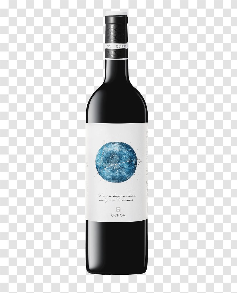 Wine Tempranillo Grenache Navarra DO Cava - Bottle Transparent PNG