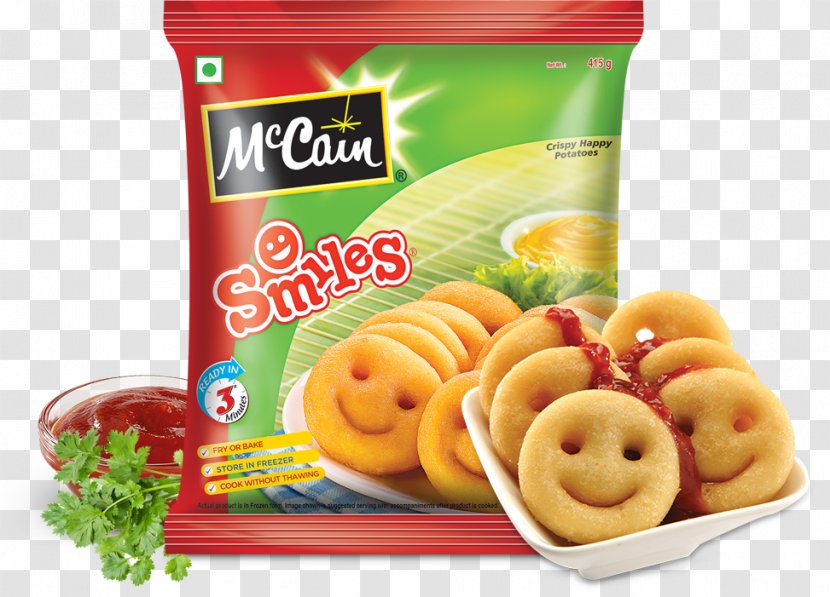 French Fries Veggie Burger McCain Foods Potato Hamburger - Mashed Potatoes Transparent PNG