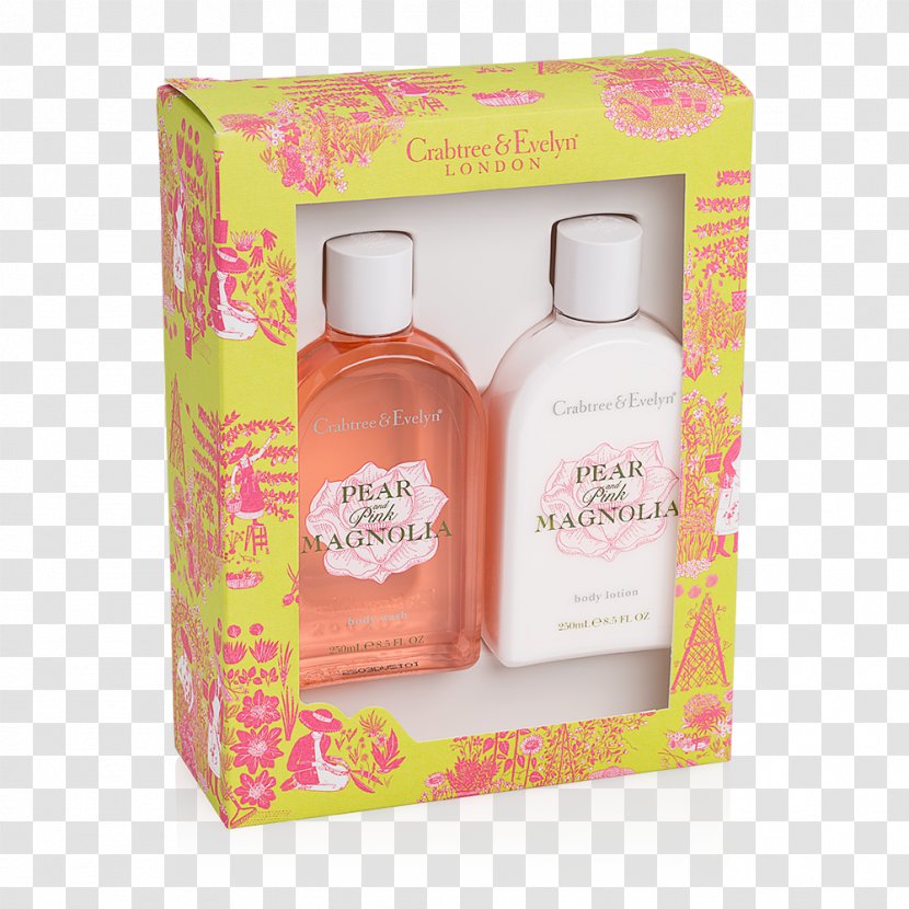 Lotion Bath & Body Works Crabtree Evelyn Pear Pink Magnolia Transparent PNG
