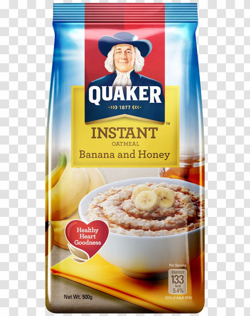 Breakfast Cereal Quaker Instant Oatmeal Oats Company - Banana Transparent PNG