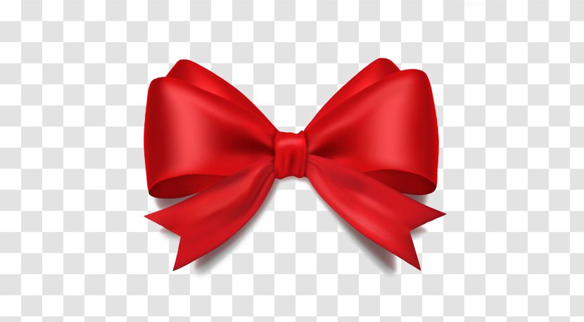 Ribbon Shoelace Knot Gift Bow Tie Red - Fashion - Sixth Transparent PNG