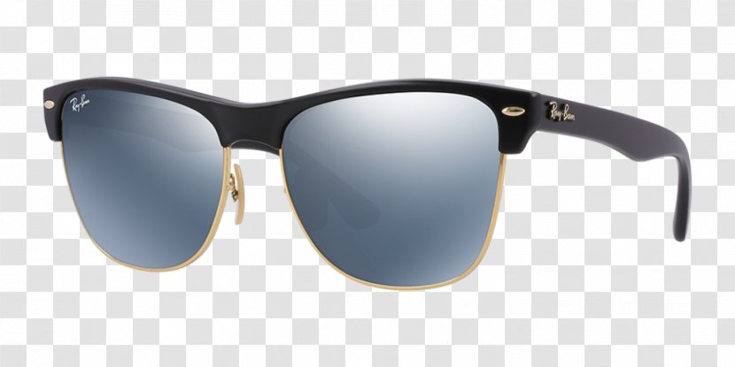 Ray-Ban Clubmaster Oversized Classic Mirrored Sunglasses - Aviator - Ray Ban Transparent PNG