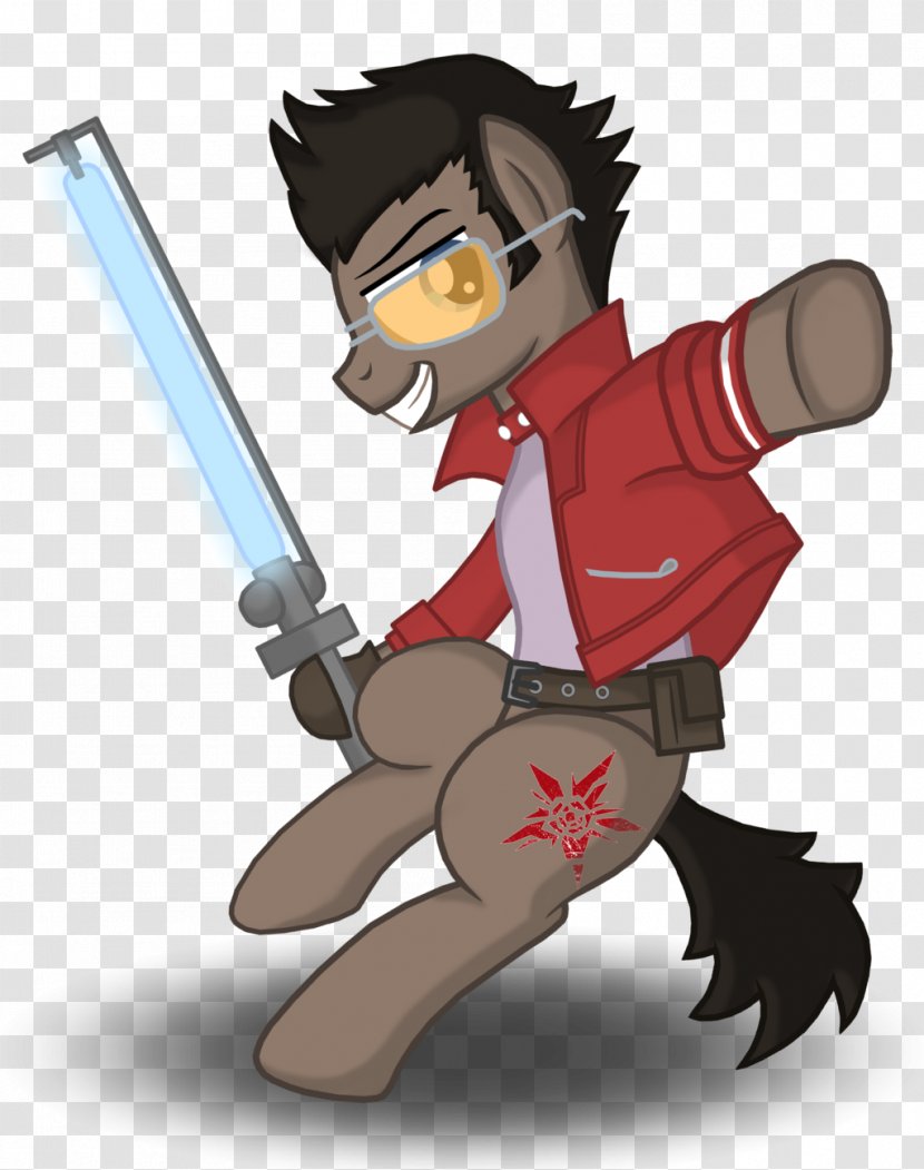 My Little Pony: Friendship Is Magic No More Heroes Travis Touchdown - Katana Transparent PNG