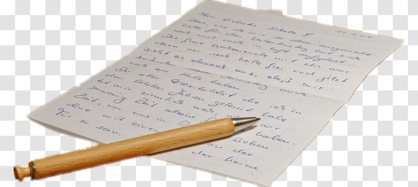 Paper Pen Handwriting Text - A And Letter-filled English Transparent PNG