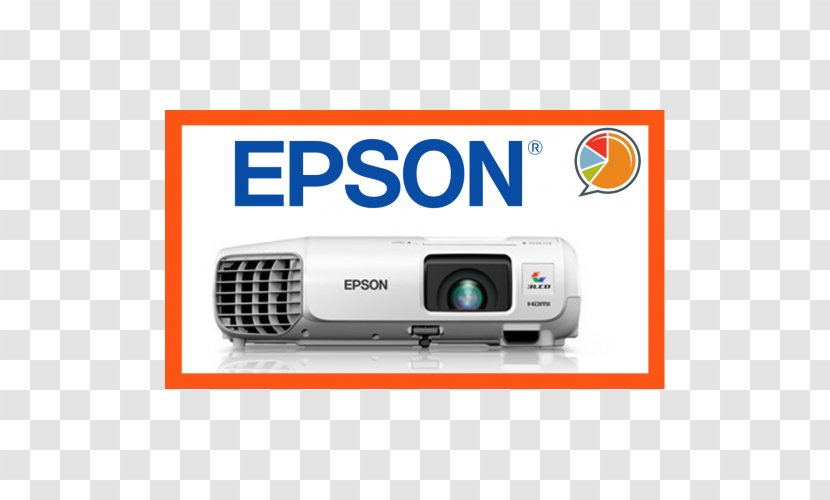 Epson Logo AirPrint Printer Projector - Electronics Accessory Transparent PNG