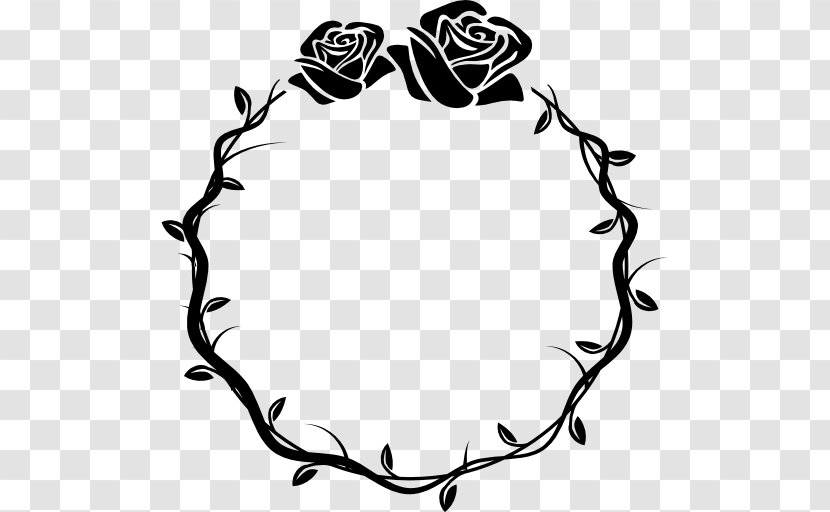 Rose Flower Thorns, Spines, And Prickles Clip Art - Twig - Circular Transparent PNG