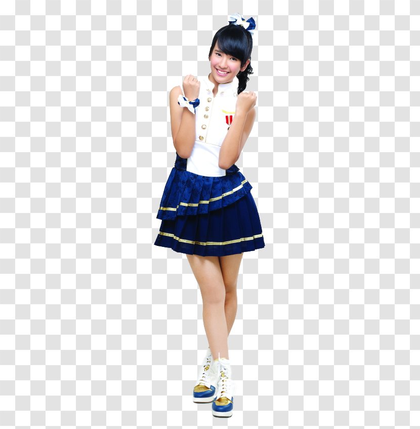 Beby Chaesara Anadila Jakarta JKT48 Cheerleading Uniforms Japanese Idol - Shoulder - Rica Leyona Transparent PNG