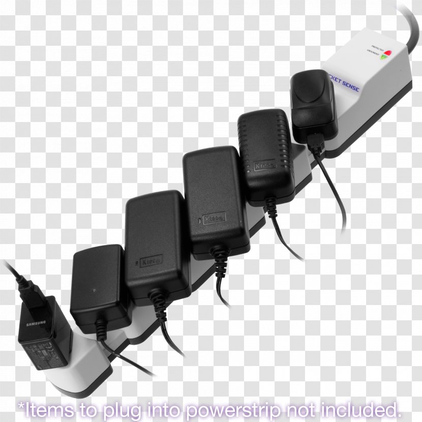 Electronics Accessory Product Design Angle - Surge Protector Transparent PNG