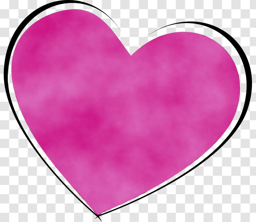 Love Background Heart - Magenta Transparent PNG