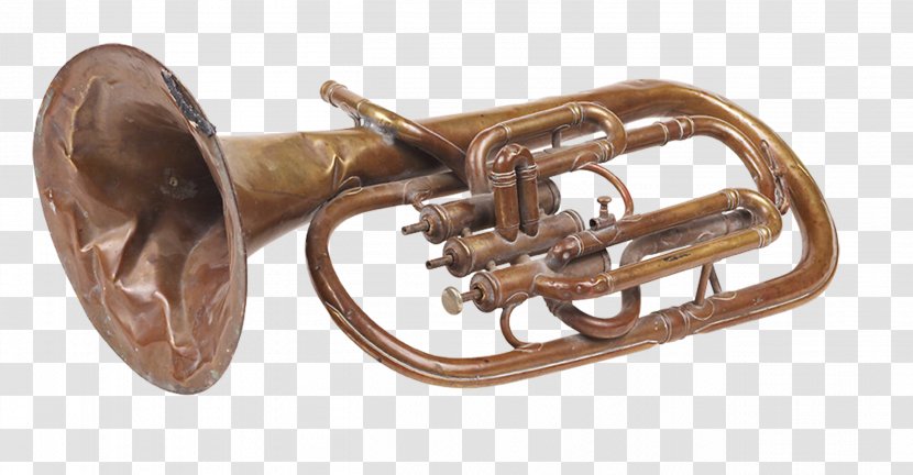 Musical Instrument Cornet Trombone Wind Trumpet - Tree - Metal Instruments Transparent PNG