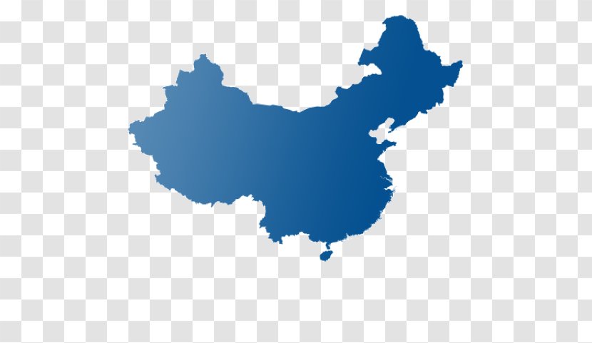 Flag Of China Vector Map Transparent PNG