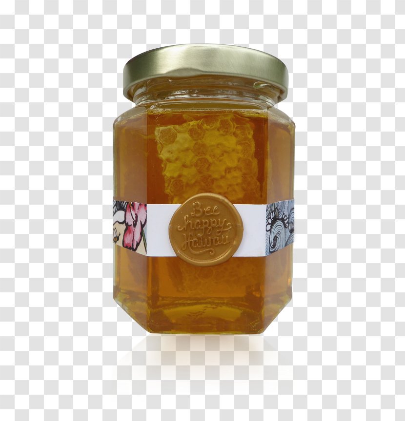 Honeycomb Comb Honey Bee Chutney - Jar Transparent PNG