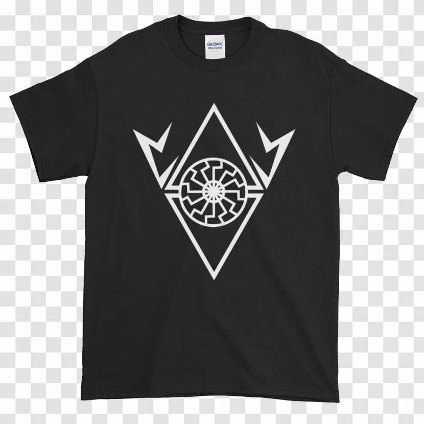 T-shirt Clothing Black Sun Sleeve - T Shirt Transparent PNG