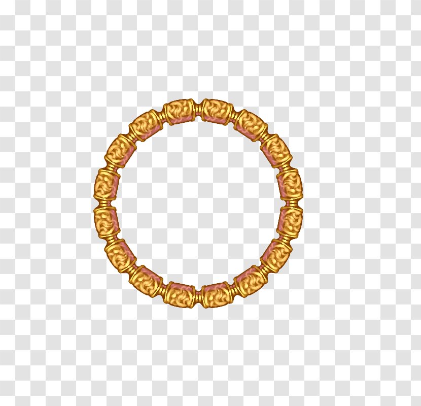 Gold Download Circle Clip Art - Mpeg1 Audio Layer Ii - Golden Ring Transparent PNG