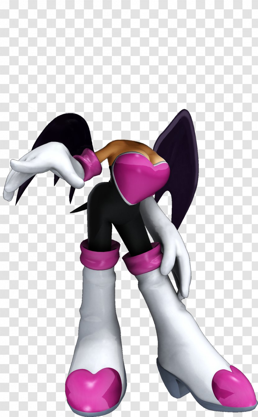 Sonic The Hedgehog 2 Rouge Bat Shadow Doctor Eggman - Headless Transparent PNG