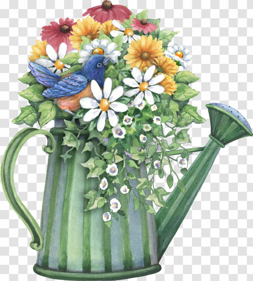 Watering Cans Flower Garden Flowerpot Clip Art - Can Stock Photo - Spring Forward Transparent PNG