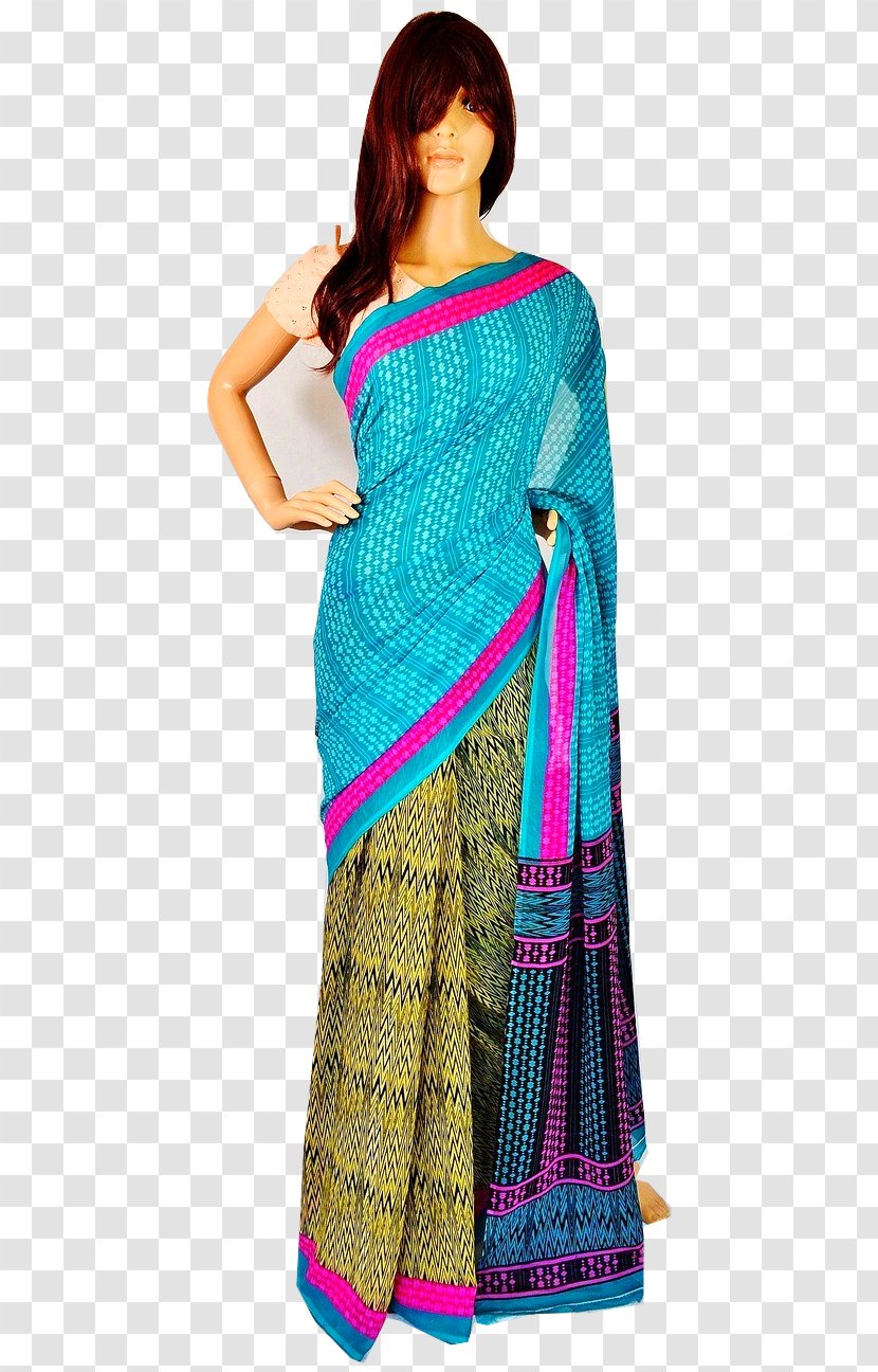Sari Dress Pattern - Green Bollywood Salwar Kameez Transparent PNG