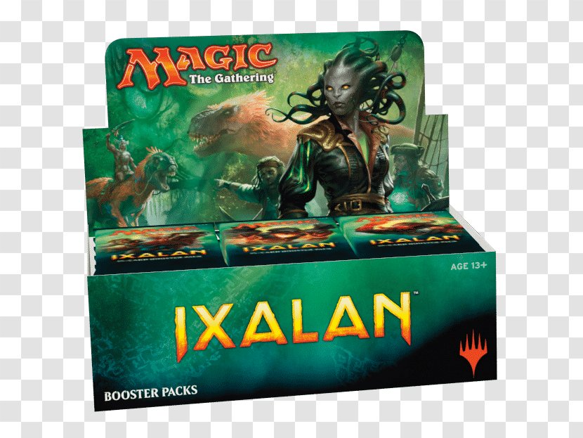 Magic: The Gathering Ixalan Booster Pack Playing Card Warhammer Fantasy Battle - Magic Logo Transparent PNG