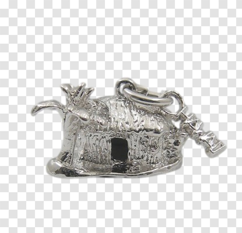 Locket Silver Body Jewellery - Pendant Transparent PNG