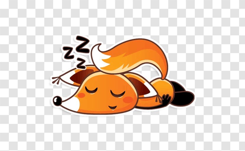 Sticker Telegram Fox Clip Art - Viber - Cunning Transparent PNG