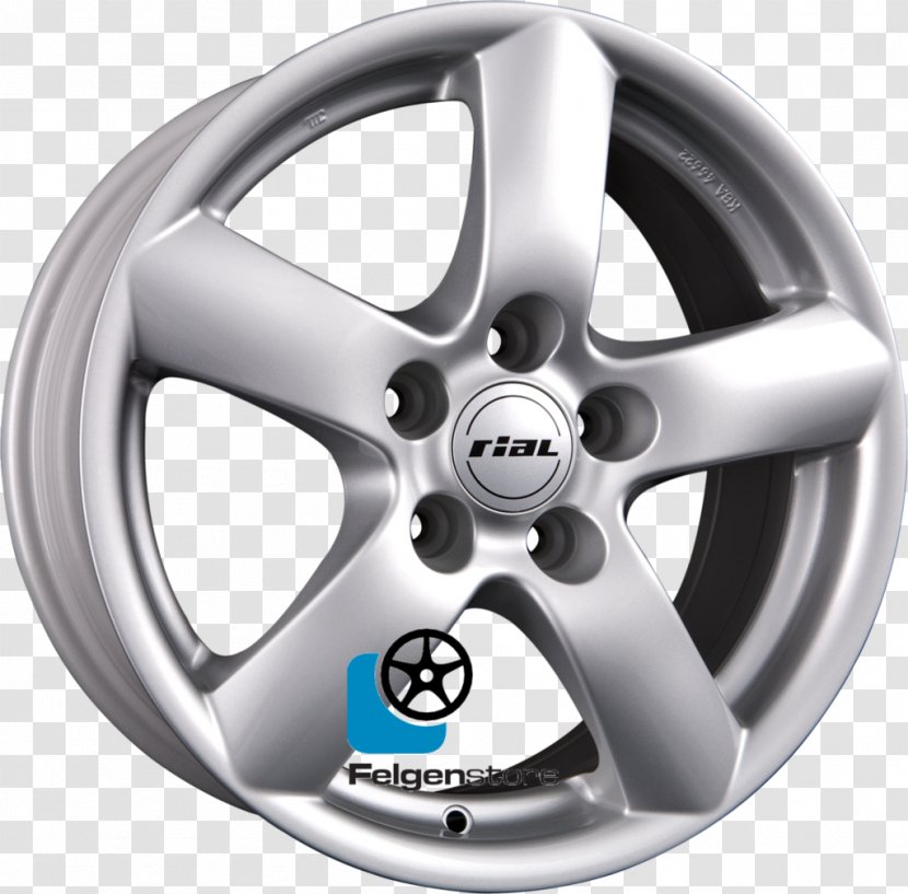 Alloy Wheel Rim Silver Car Platinum - Hubcap Transparent PNG