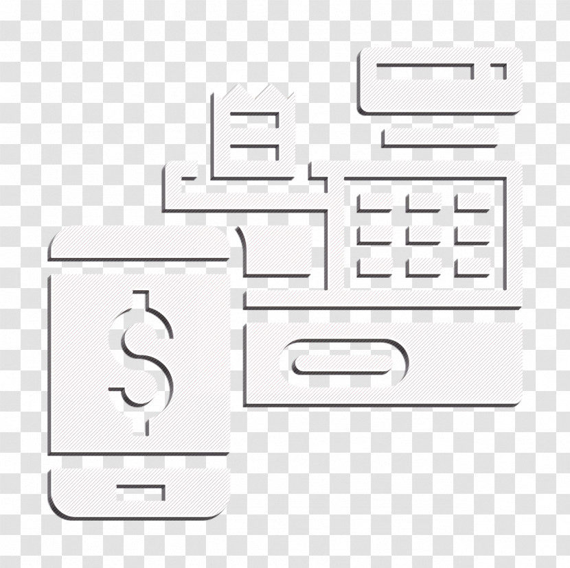Financial Technology Icon Online Payment Icon Transparent PNG