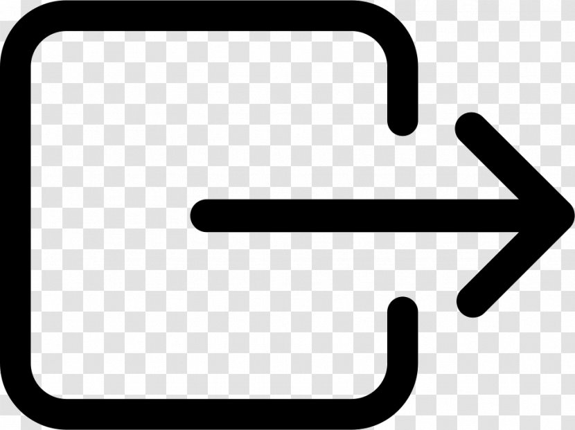 Arrow Symbol Web Typography - Black Transparent PNG