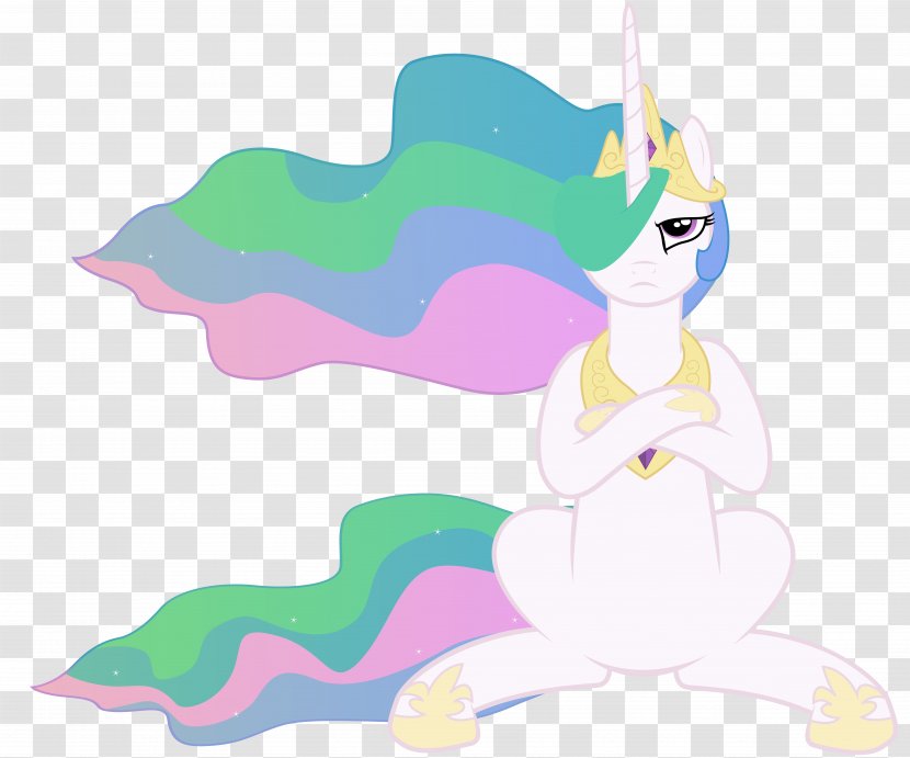Princess Celestia Cadance Twilight Sparkle Luna Pinkie Pie - Winged Unicorn - Vertebrate Transparent PNG