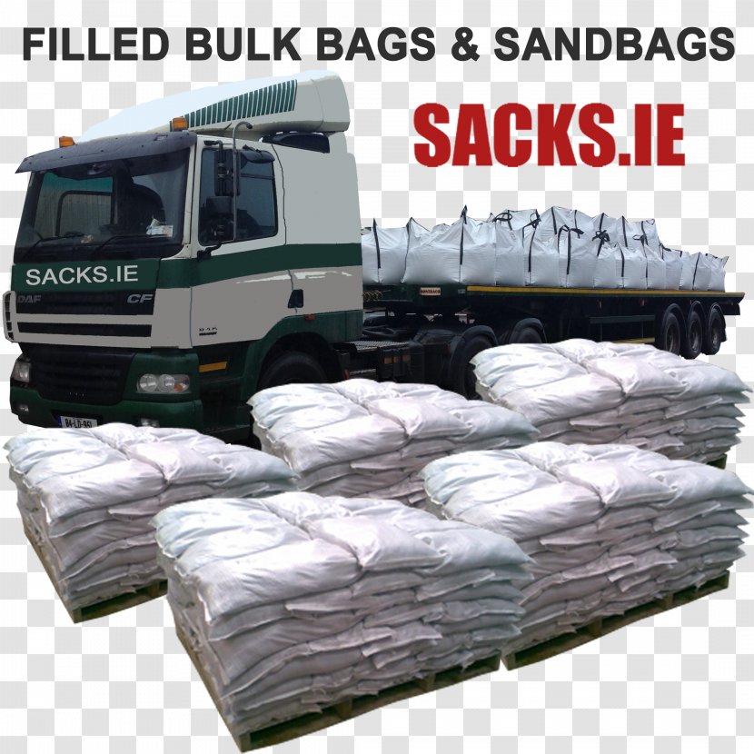 Sandbag Flexible Intermediate Bulk Container Pallet Polypropylene - Automotive Tire - Bag Transparent PNG
