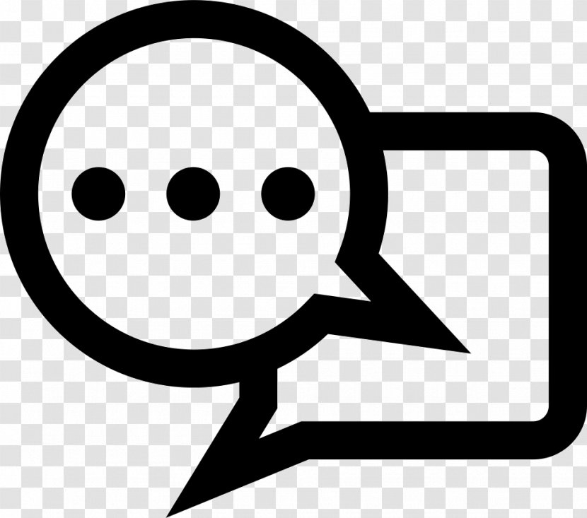 Online Chat Speech Balloon Conversation - Happiness - Smiley Transparent PNG