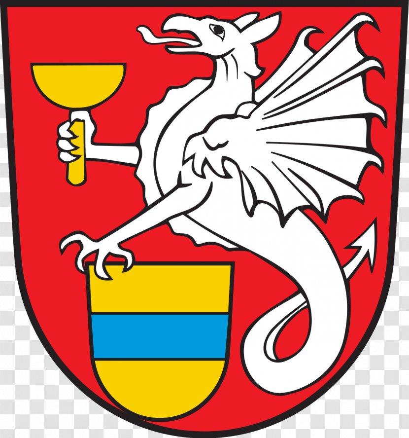 Schloss Blaibach Miltach Coat Of Arms Drache - Cham Transparent PNG